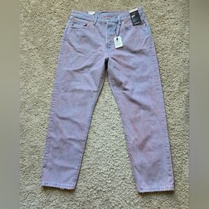 Levis premium 501 81 jeans dyed high rise tapered size 33*29